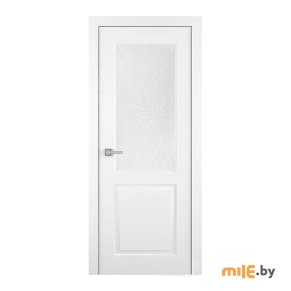Дверное полотно Belwooddoors ALTA 2000x900 с утеплителем (мателюкс белый витраж рис.39)