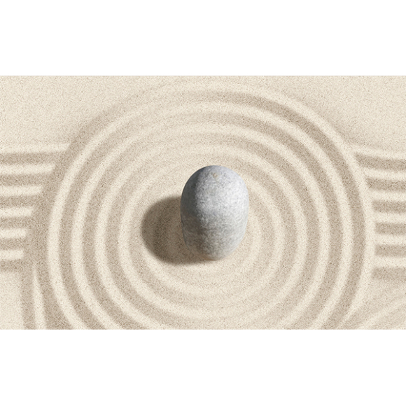 Декоративная плитка Golden Tile Summer Stone Wave В41411 250x400 (бежевый)
