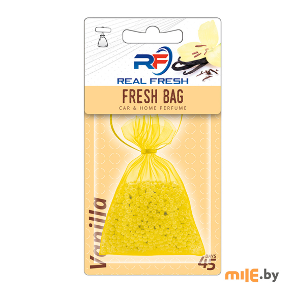 Ароматизатор в гранулах для автомобиля Real Fresh Fresh bag Vanilla