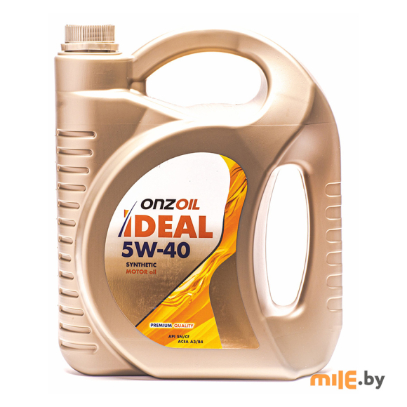 Масло моторное Onzoil IDEAL 5W-40 SN, 4,5 л