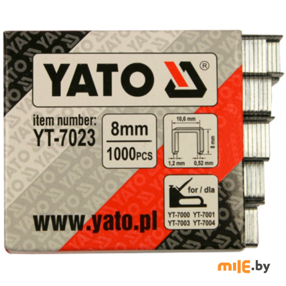 Скобы Yato YT-7023 (8)