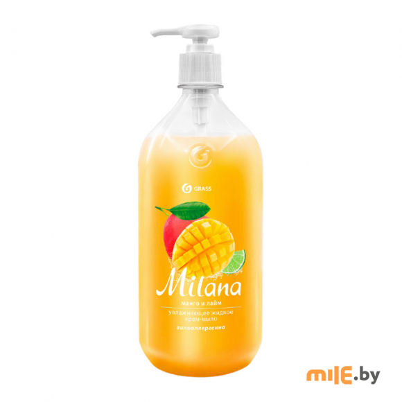 Крем-мыло Grass Milana манго и лайм (125418) 1 л