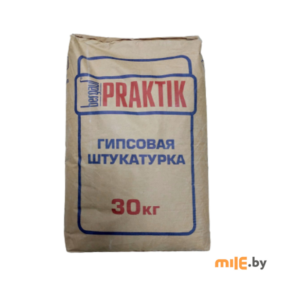 Гипсовая штукатурка Bergauf Praktik 30 кг