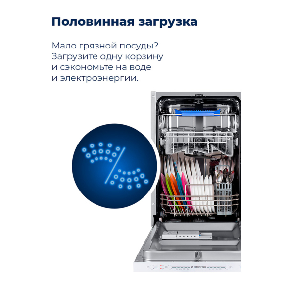Посудомоечная машина MAUNFELD (MLP-08S)