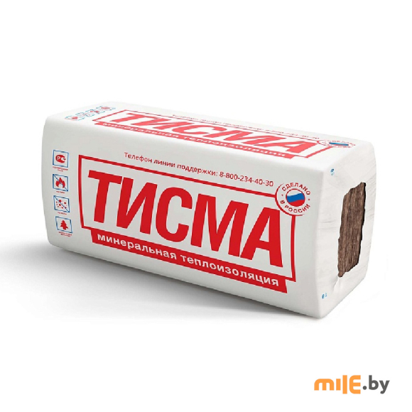 Теплозвукоизоляция Knauf Тисма TS 038 1300x600x100