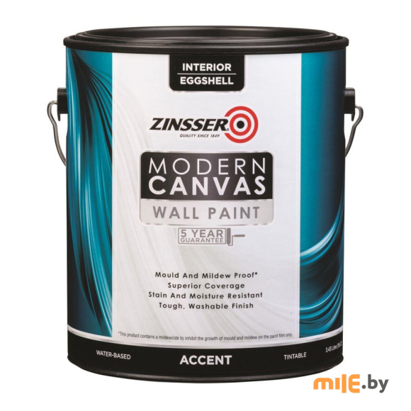 Краска Zinsser Modern Canvas интерьерная самогрунтующаяся 3,43 л (329438)