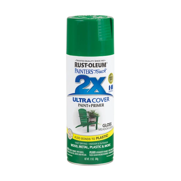Краска акрило-алкидная Rust-Oleum Painters Touch Ultra Cover 2X 249100 глянцевая (зеленый луг)