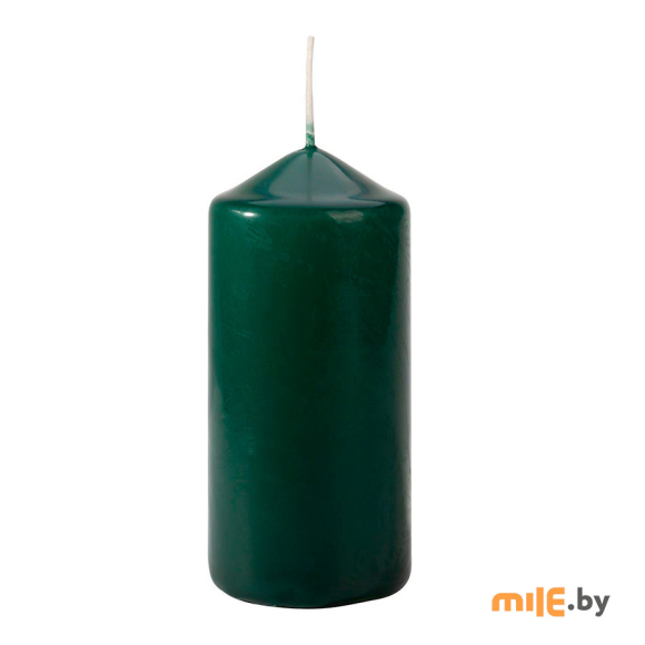 Свеча-столбик Bispol цилиндр зеленая 15 см (sw60/150-060)