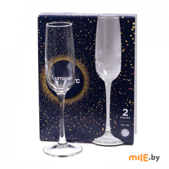 Набор бокалов для шампанского Luminarc Allegresse P8108 (175 мл) 2 шт.
