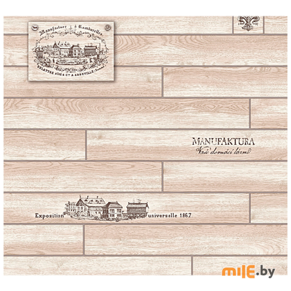 Обои виниловые для кухни EuroDecor Шампань (586 305 00) 0,53x10 м