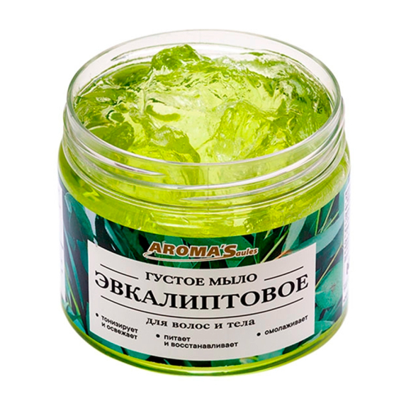 Густое мыло для тела и волос Aroma Saules Эвкалиптовое 250 л