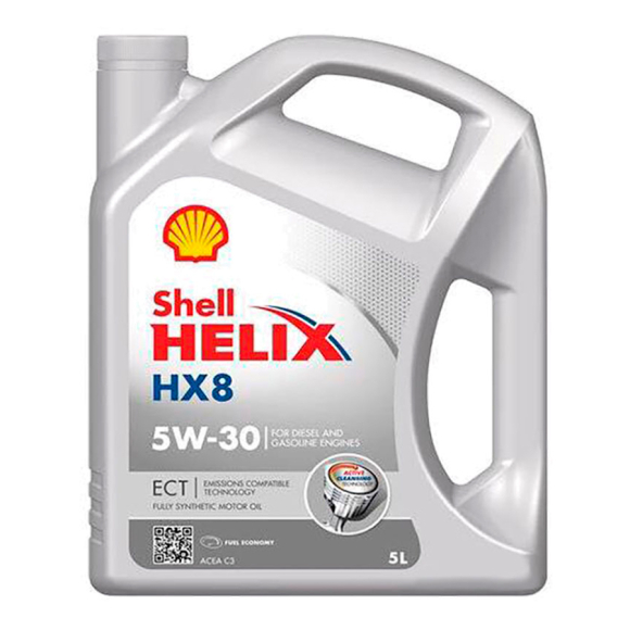 Масло моторное Shell Helix HX8 ECT 5W-30 5 л