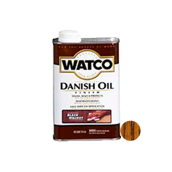 Масло для дерева Watco Danish Oil 0,946 л (цвет: черный орех)