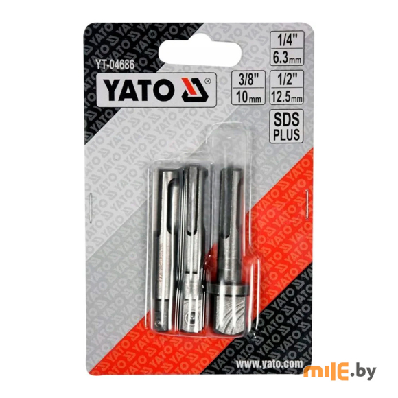 Переходники под головки Yato YT-04686 (3 шт.)