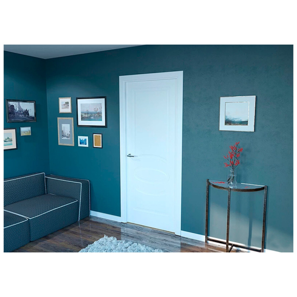 Дверное полотно Belwooddoors Элина (эмаль белый) 2000x900