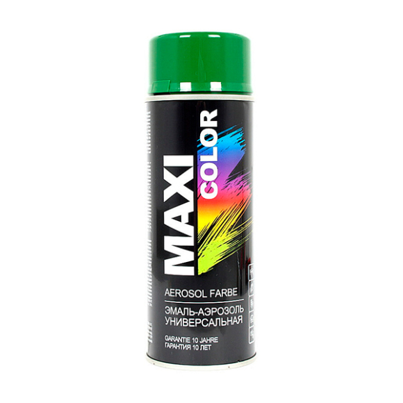 Эмаль-аэрозоль Maxi Color 6002MX (зеленая листва)