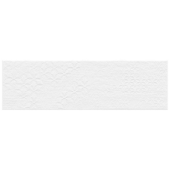 Плитка Belani Матео микс белый матовый (250х75)