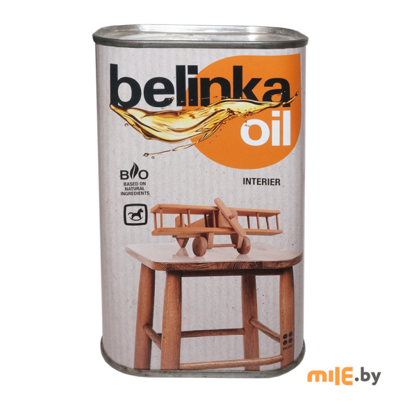 Масло для древесины с воском для внутренних работ BELINKA Oil interier 0,5л