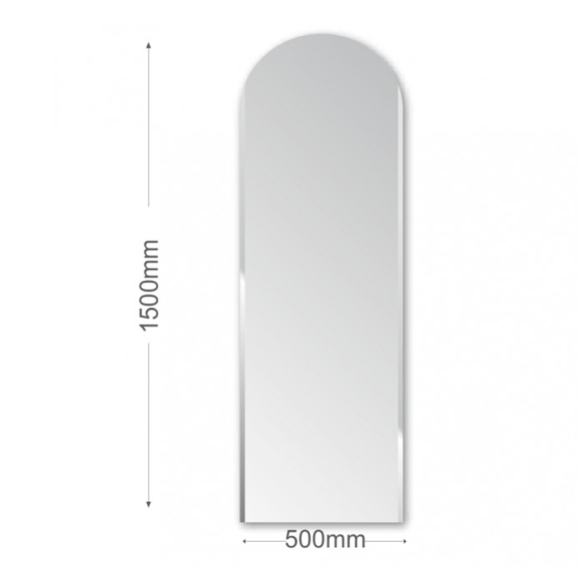 Зеркало Алмаз-Люкс (8с-В/012) 1500х500 мм