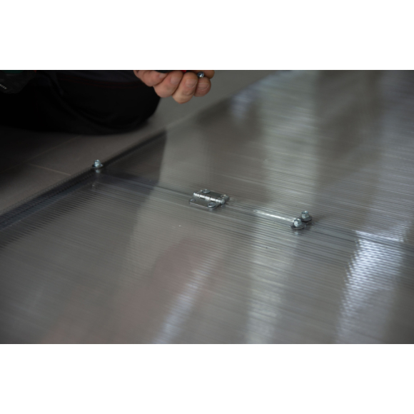 Теплица с покрытием КомфортПром 3х10, 40х20/1.0, ПК 3,8мм