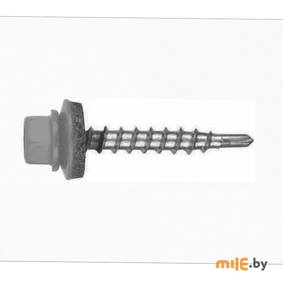 Саморез кровельный Starfix PT3 RAL 7004 SMC2-57487-250 (250 шт) 4,8х19 мм