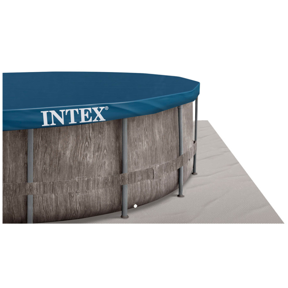 Каркасный бассейн Intex Greywood Prism Frame Premium (26744NP) 549x122 см