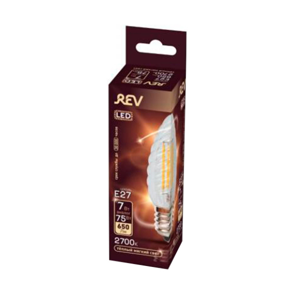 Лампа светодиодная REV DECO Premium (32427 0) 7 Вт (2700 К)