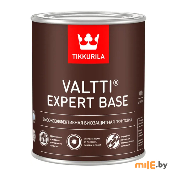 Антисептик Tikkurila Valtti expert base (прозрачный) 0,9 л