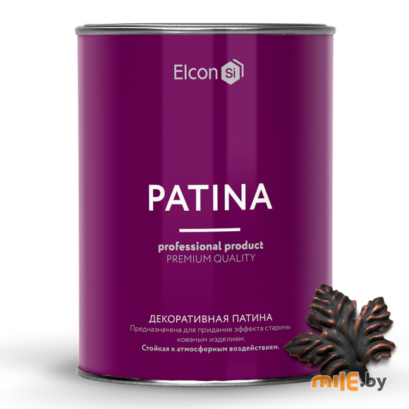 Краска кузнечная Elcon Patina термостойкая 0,8 кг (медный)