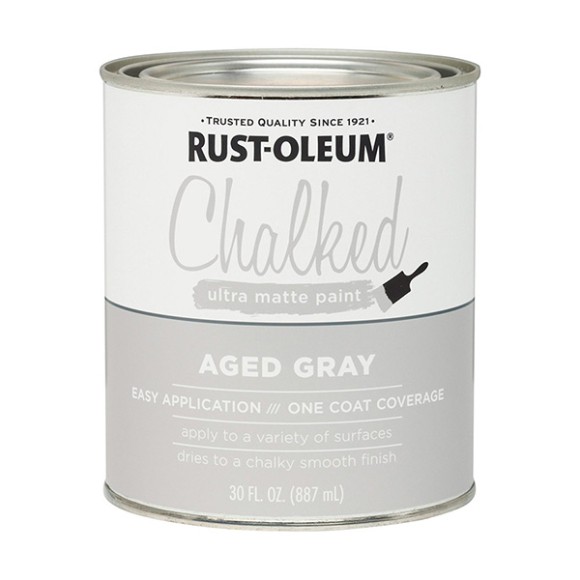 Краска Rust-Oleum Chalked Paint 285143 матовая 0,887 (серый состаренный)