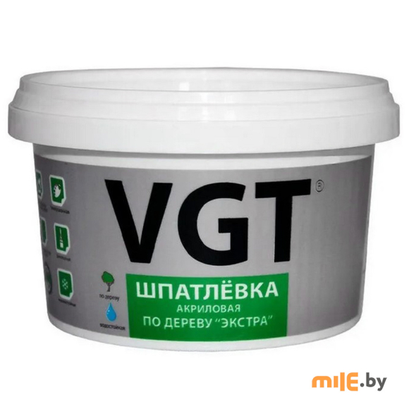 Шпаклевка VGT Экстра махагон 1 кг