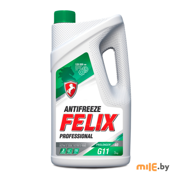 Антифриз Felix Prolonger G11 зелёный 3 кг