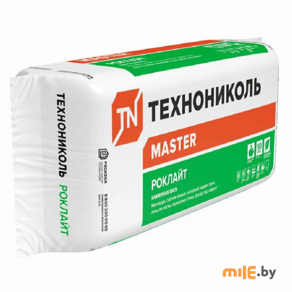 Утеплитель Технониколь Роклайт 1200х600х100 мм