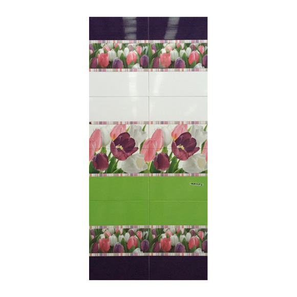 Плитка керамическая Atem Tulip Mini PN 200х500 (маленькие тюльпаны)