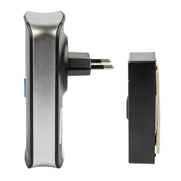 Звонок электронный Uniel UDB-093W-R1T1-36S-BL/WH
