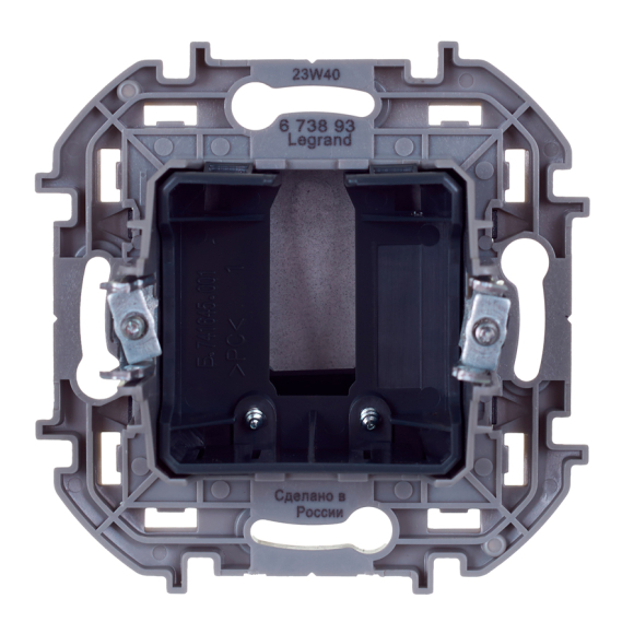 Вывод кабеля Legrand Inspiria 673893 (антрацит)