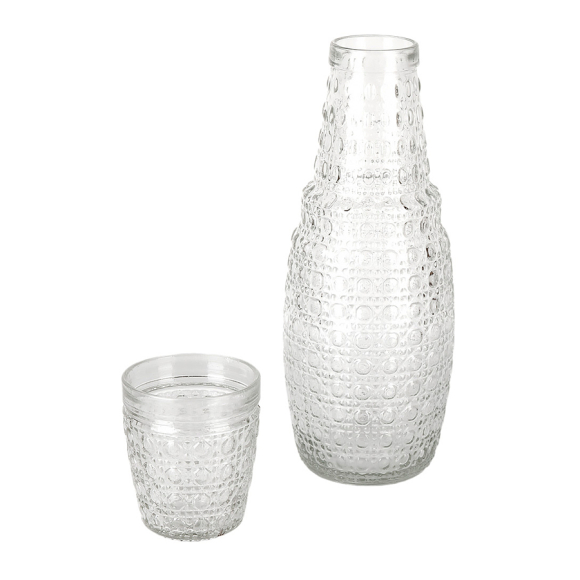 Графин со стаканом Nouvelle Home 9940032 (1100 мл, 250 мл)