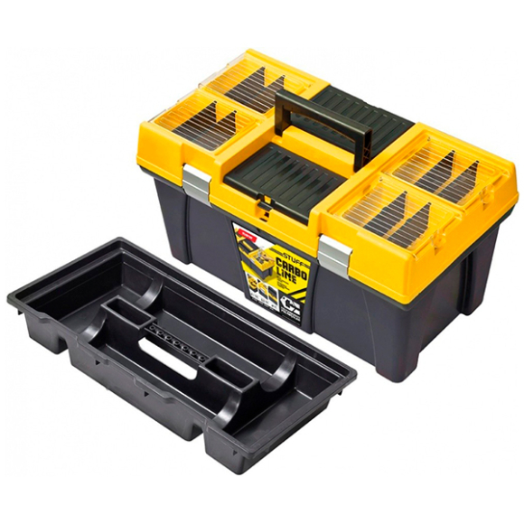 Ящик для инструментов Patrol Group CARBO 26 желтый