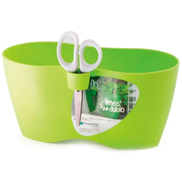 Горшок для цветов Prosperplast DLD250-389U (лаймовый)