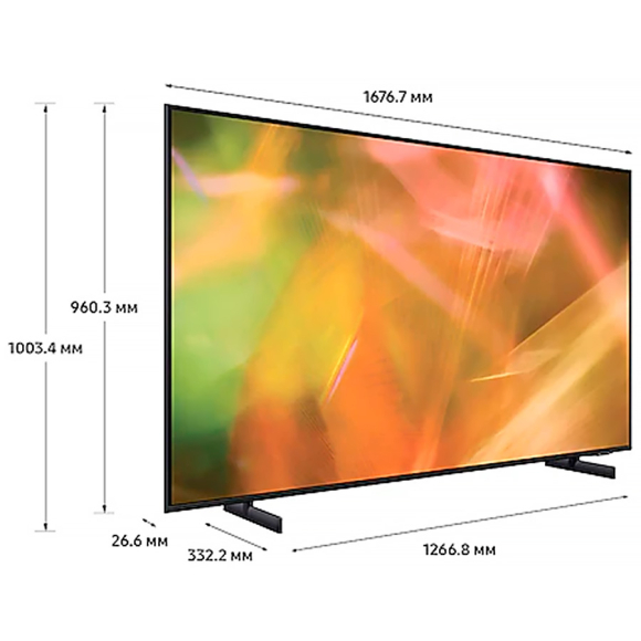 Телевизор SAMSUNG UE75AU8000UXRU