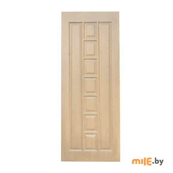 Дверное полотно ПМЦ M11 (массив/натуральный) 2000x600