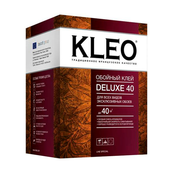 Клей обойный Kleo DELUXE для эксклюзивных обоев 350 г (80 г)