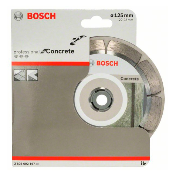 Круг отрезной Bosch по бетону BPE (2608602197) 125x1,6x22 мм