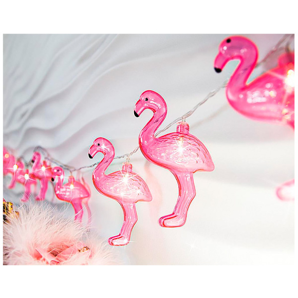 Гирлянда Glos Розовый фламинго GL0109-WW