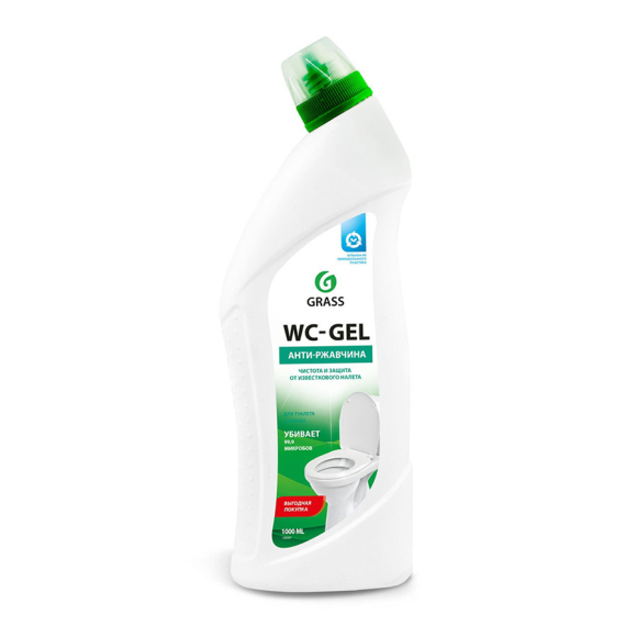 Чистящее средство для туалета и ванной Grass WC-gel (125437) 1000 мл