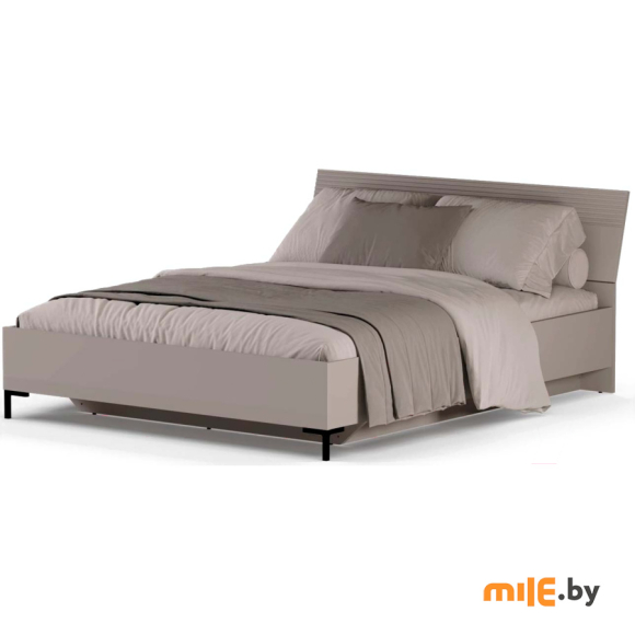 Кровать BRW DDomenica LOZ 160х200 М глин.серый 016