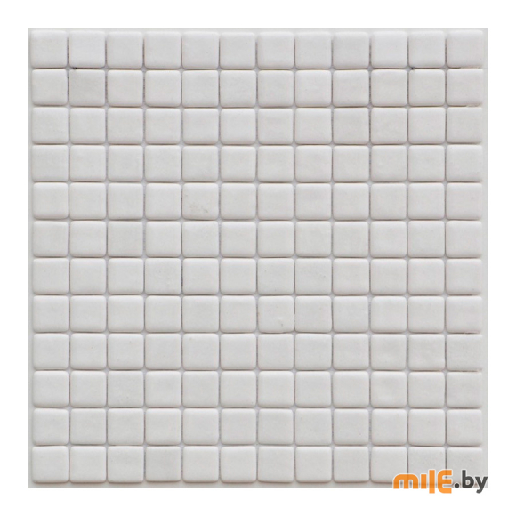 Cтеклянная мозаика Antarra Mono белый ST046 310x310