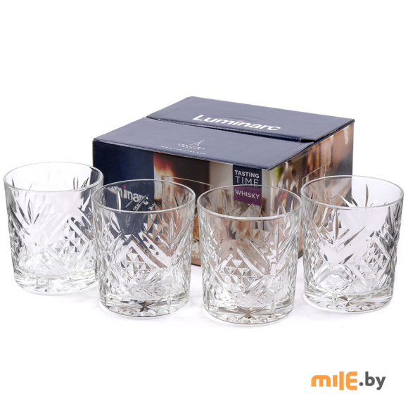 Набор стаканов для виски Luminarc Tasting time Whisky P9244 300 мл (4 шт.)