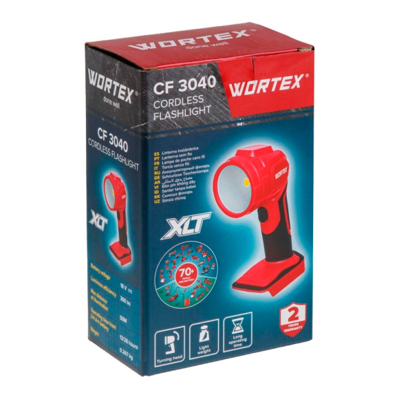 Фонарь аккумуляторный Wortex CF 3040 Solo