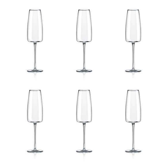 Набор бокалов для шампанского Rona Lord 7023 6 шт. 340 мл